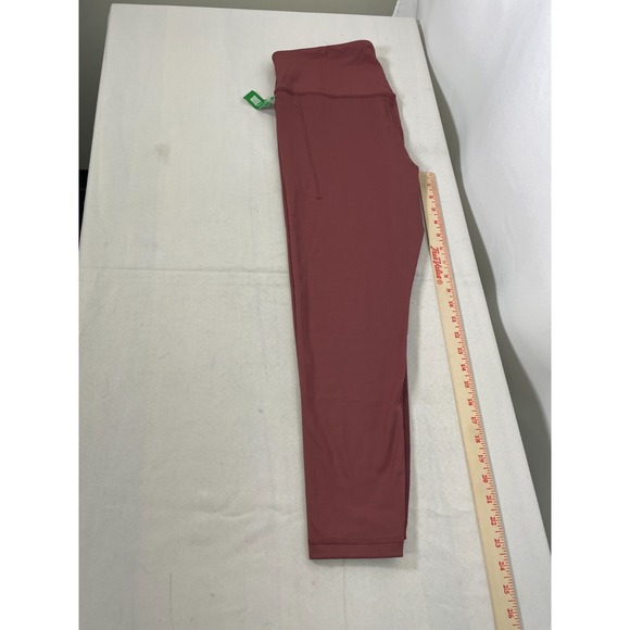 GapFit Recycled Power High Rise Full Length Maroon Legging Women's LARGE NWT - Picture 10 of 10